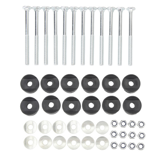12pcs Trampoline Screws Galvanized Steel Enhance