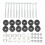 12pcs Trampoline Screws Galvanized Steel Enhance 7