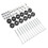 12pcs Trampoline Screws Galvanized Steel Enhance 8
