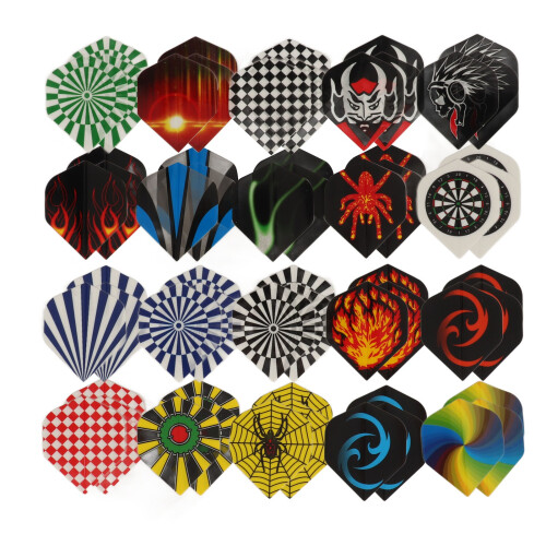 Dart Flights 60PCS Standard Shape Professional 1