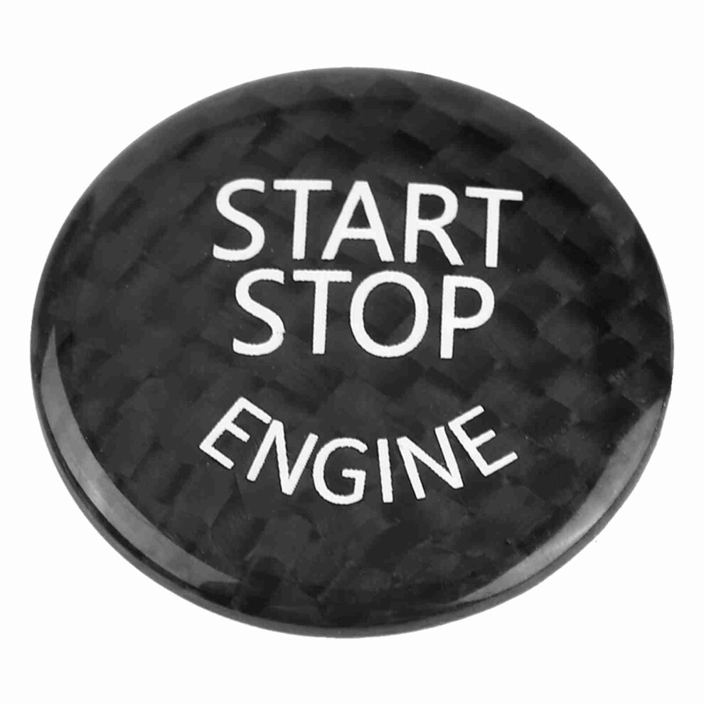 Car Carbon Fiber Engine Start Button Decoration 8320539075105