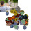 77Pcs Dart Flights Durable PET Replacement Feather 12