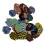 77Pcs Dart Flights Durable PET Replacement Feather 10