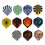 77Pcs Dart Flights Durable PET Replacement Feather 13