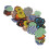 77Pcs Dart Flights Durable PET Replacement Feather 3