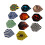 77Pcs Dart Flights Durable PET Replacement Feather 15