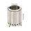 Living And Home (Silver) Portable Tabletop Fire Pit with Ash Grate 7
