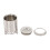 Living And Home (Silver) Portable Tabletop Fire Pit with Ash Grate 6