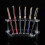 2 Pcs Multifunctional Pencil Holder Vertical Pen Holder 6-Slots 5