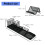 Multifunctional Combination Pen Holders Metal Large Capacity for 3