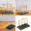 Elegant Mug Drying Rack Accessory for Displaying Teacups and 2