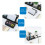 Multifunctional Combination Pen Holders Metal Large Capacity for 4