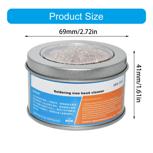 Practical Soldering Iron Tip Cleaner Temperature Resistant Tool 1