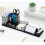 Multifunctional Combination Pen Holders Metal Large Capacity for 2