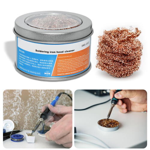 Practical Soldering Iron Tip Cleaner Temperature Resistant Tool 2