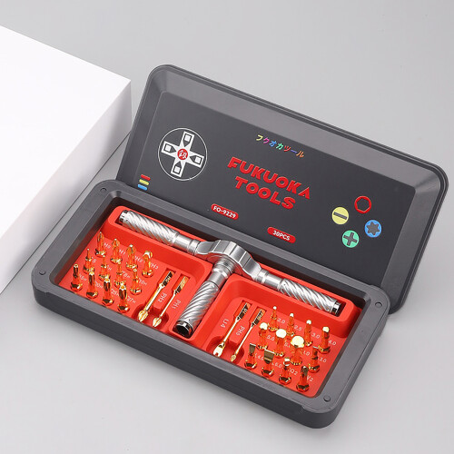 30 in 1 Magnetic Ratchet Screwdriver Set Switchable Screwdriver 1