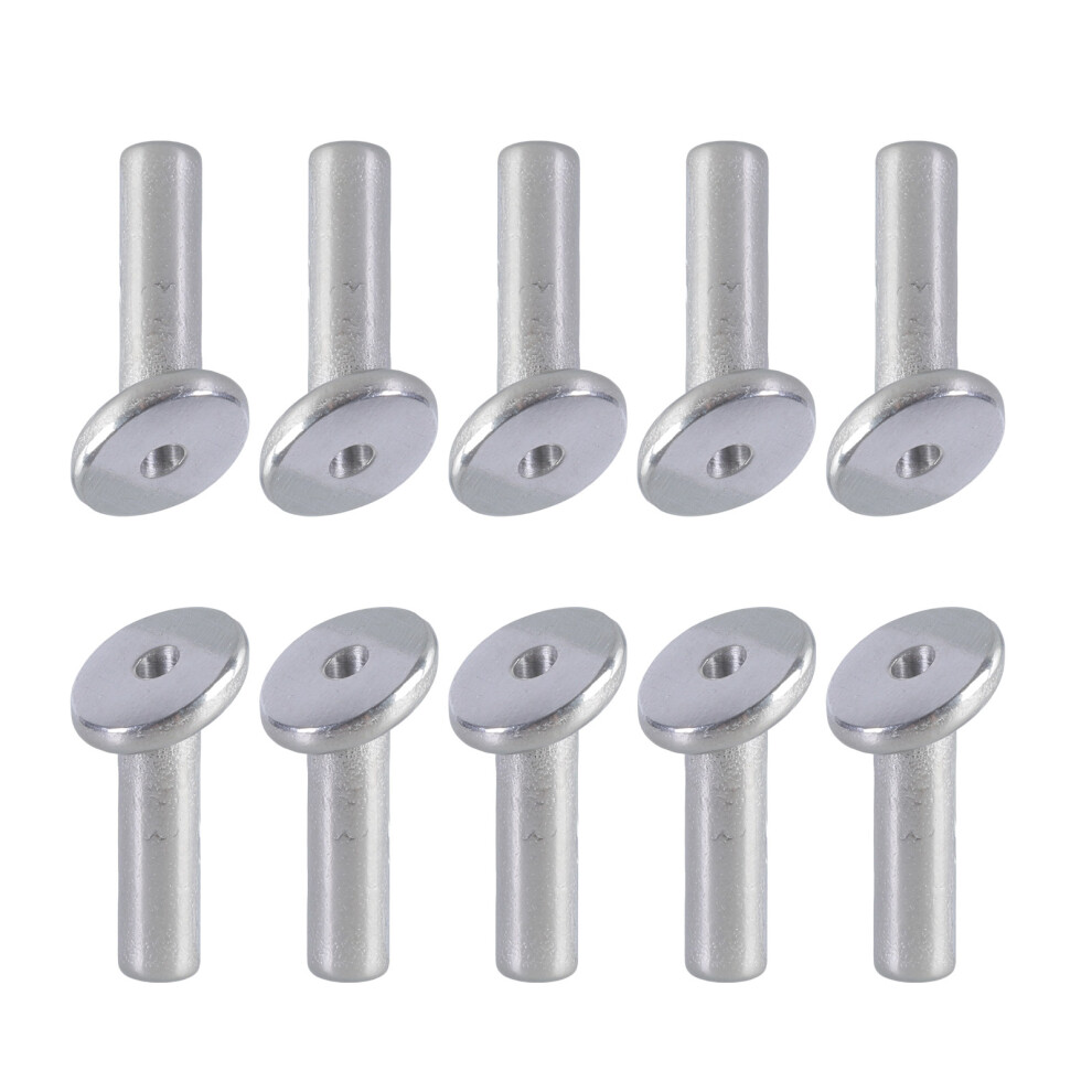 10Pieces Multipurpose Sturdy Stainless Steel Angled Sleeves For 7627000054500