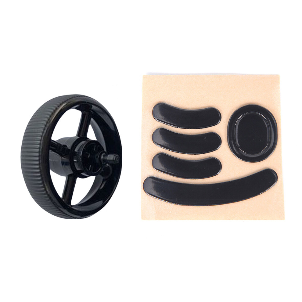 Ergonomic Mouse Wheel With Smooth Glides Pad For Gpro2 Black 7627000054753