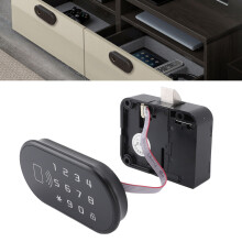 Zinc Alloy Cabinet Lock with Reset Pin, Drawer & Shoe Storage Security