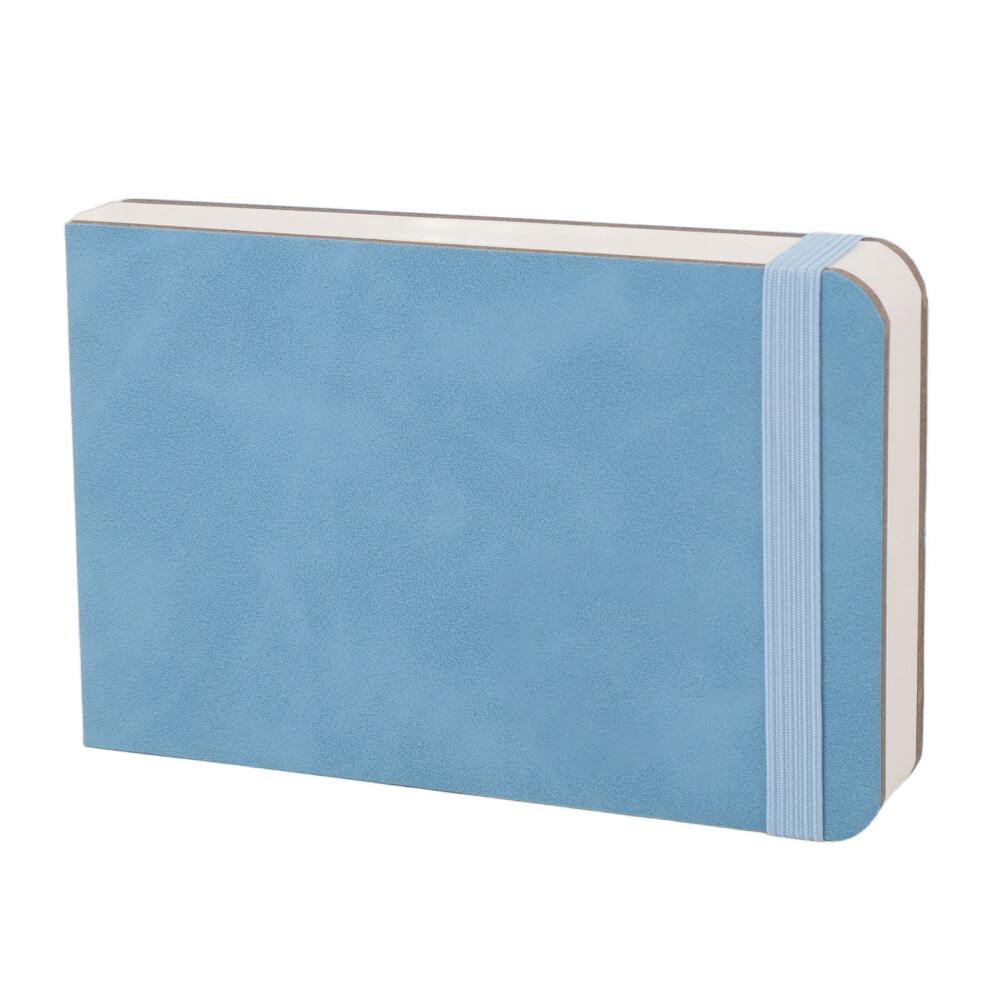 30-Sheet 300Gsm Portable Watercolor Sketchbook 14X9cm Blue 7901348825931