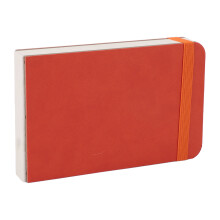 Orange 14x9cm 30 Sheet Watercolor Sketchbook 300GSM Pocket Travel Diary