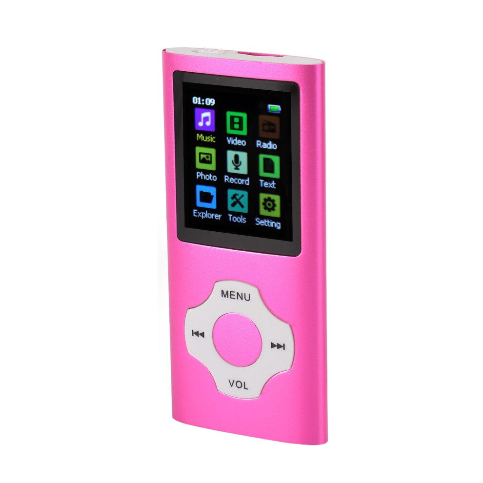 Roseate Mp3 Player 1.8In Screen With Hifi Sound Fm Radio 8Gb Card 4901348826702
