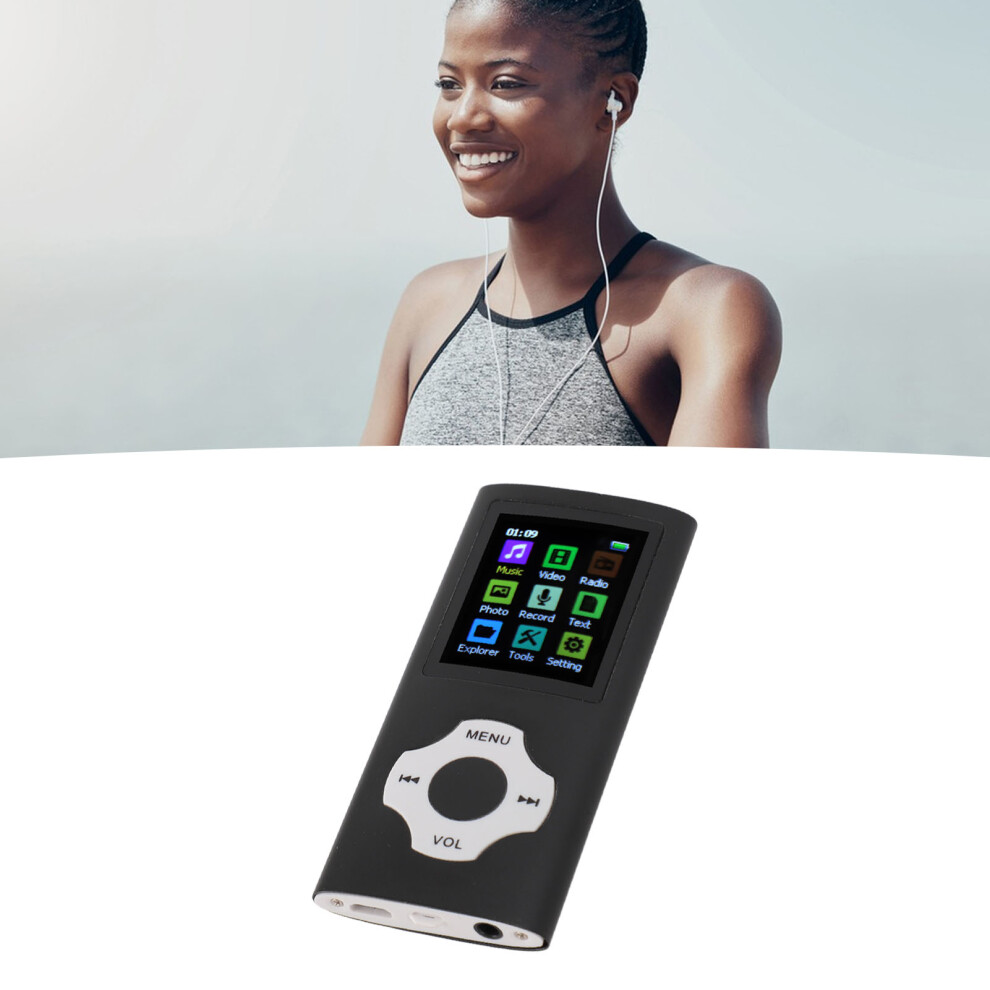 Hifi Lossless Mp3 Player 1.8" Tft Screen 8Gb Rechargeable Black 3531348826672