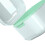 Custodia in ABS per protesi da bagno turchese/bianco - Compatta 6