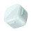 Custodia in ABS per protesi da bagno turchese/bianco - Compatta 9