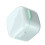Custodia in ABS per protesi da bagno turchese/bianco - Compatta 5