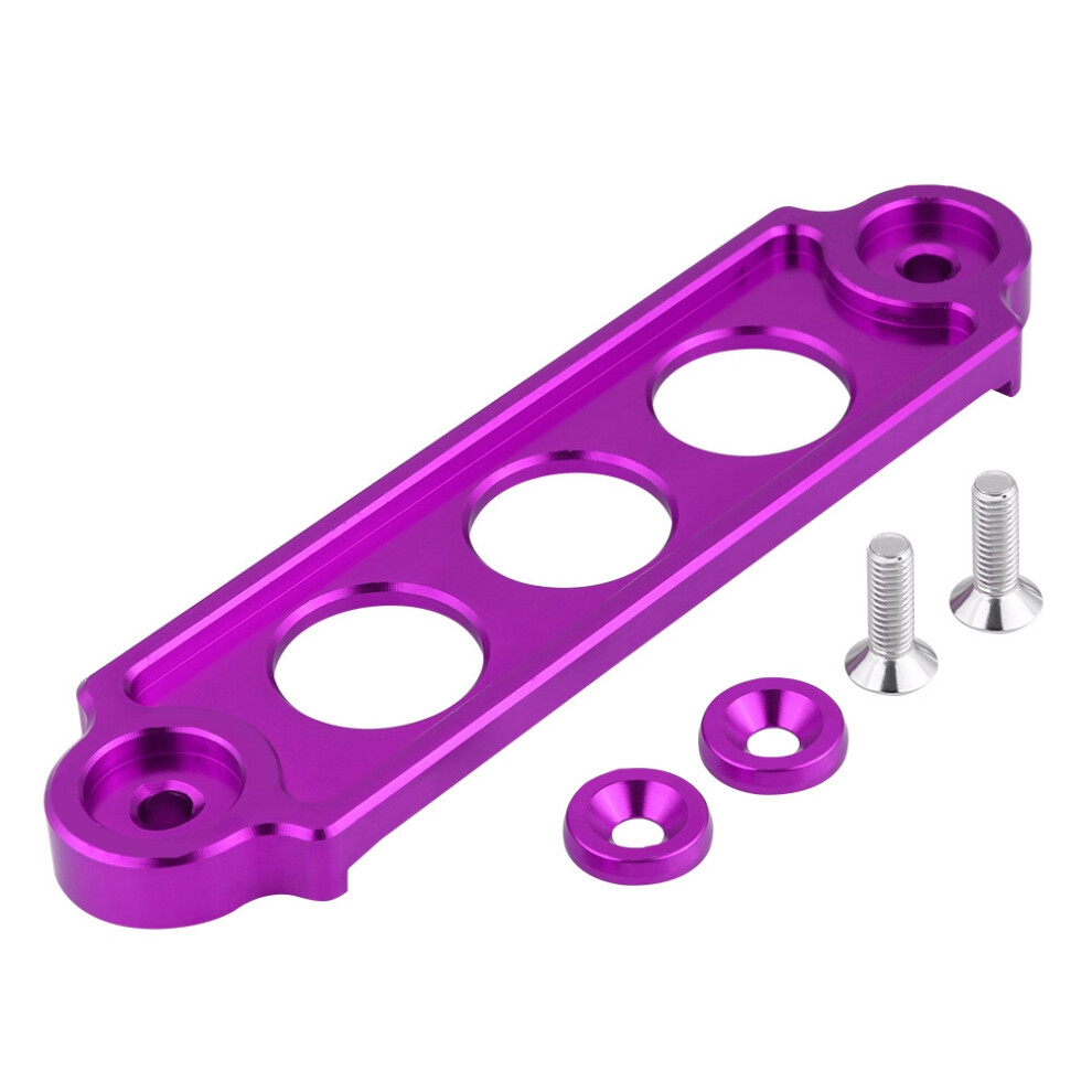 Car Racing Battery Tie Down Hold Bracket Lock Purple 8320539076744