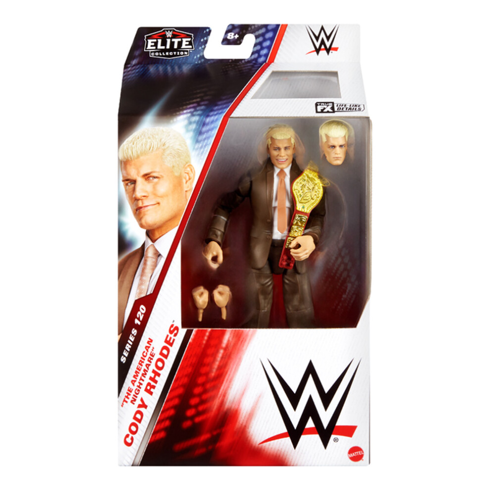 Wwe Elite Collection: Cody Rhodes Wrestling Figure - Series 120 Mattel Jcj31