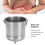 Klistier-Eimer-Set 1,6 L, Edelstahl 14,5  13 cm 5