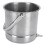 Klistier-Eimer-Set 1,6 L, Edelstahl 14,5  13 cm 12