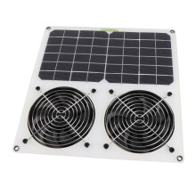 Waterproof 100W Solar Fan 12in Double for Greenhouse and Sheds