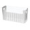 Bacs de rangement transparents, grande capacité, PET clair 2