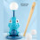 Kids Adjustable Dinosaur Baseball Toy Set with Retractable Bat, Plastic 4