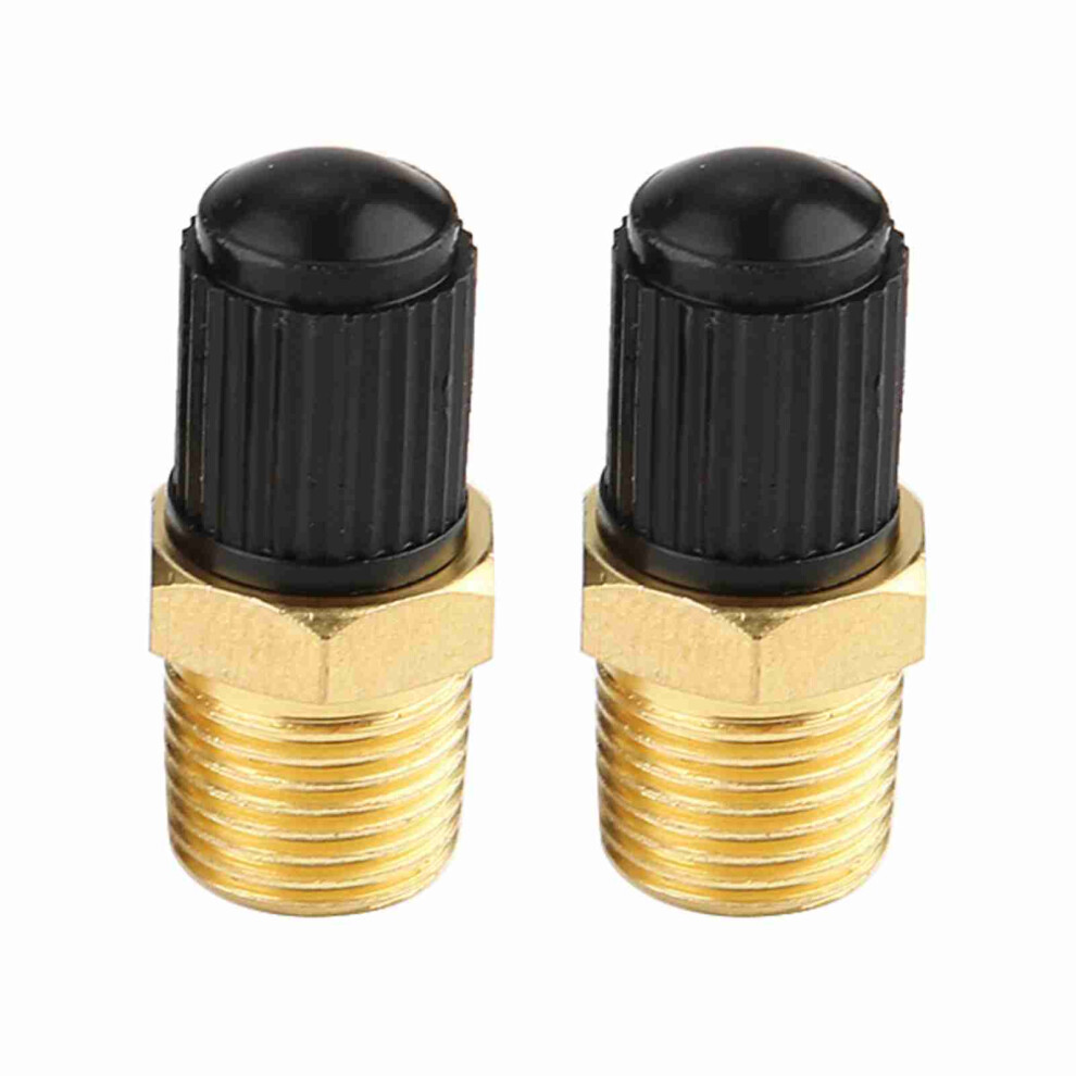 2Pcs 1/8" Npt Mpt Brass Air Compressor Tank Fill 8320539077659
