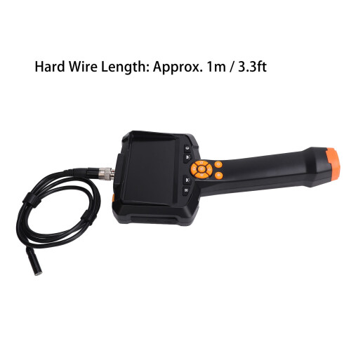 Industrial 1m HD Borescope Camera with Screen Handheld Portable Inspection Tool 1