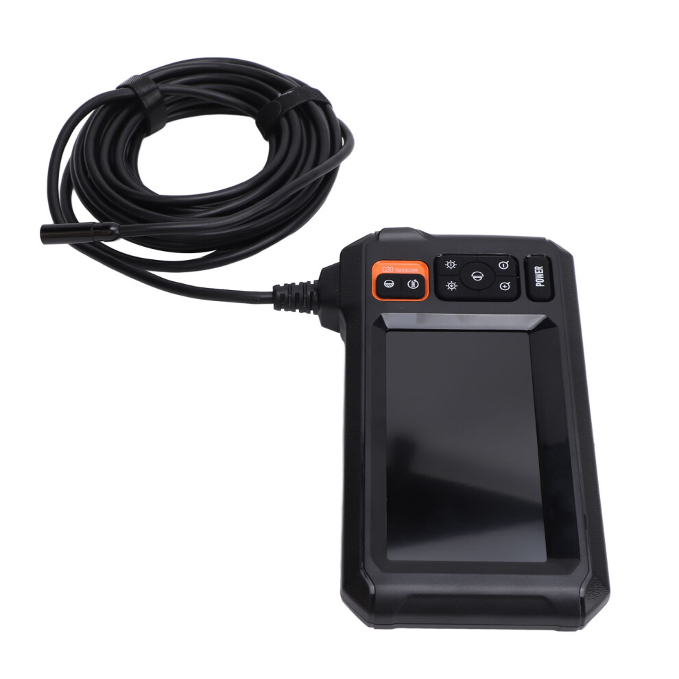 1080P Industrial Endoscope 8Mm Lens 4.3" Ips Screen 16.4Ft Cable 6901348831438