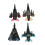 4pcs Alloy Fighter Jet Pull Back Model Toy Set for Kids - Type 2 13