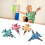 4pcs Alloy Fighter Jet Pull Back Model Toy Set for Kids - Type 2 1