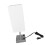 USB-Nachttischlampe, E26/E27, Warmweißes Licht, 1x E26-Glühbirne 10