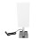 USB-Nachttischlampe, E26/E27, Warmweißes Licht, 1x E26-Glühbirne 2