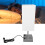 USB-Nachttischlampe, E26/E27, Warmweißes Licht, 1x E26-Glühbirne 16