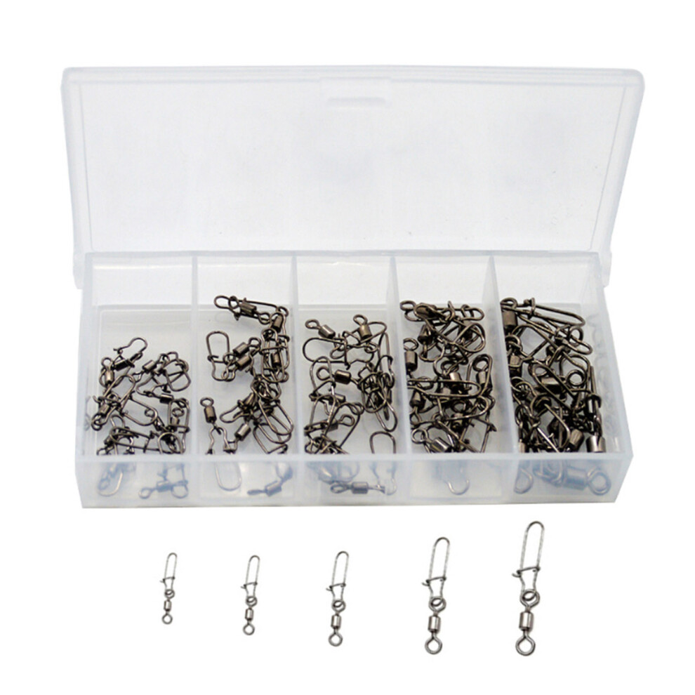 50Pcs Highly Strength Rolling Balls Bearing Snap Fishing Barrels