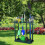 Garden Tool Organizer for Garage Garden Tool Rack Yard Tool 7