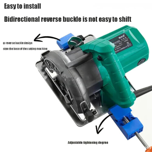 Adjustable Cutting Machine Base Guide for Circular Sawing with 1