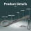 Metal Detector Pinpointer Moisture Resistance With LED Lamp for 4
