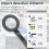 Metal Detector Pinpointer Moisture Resistance With LED Lamp for 2